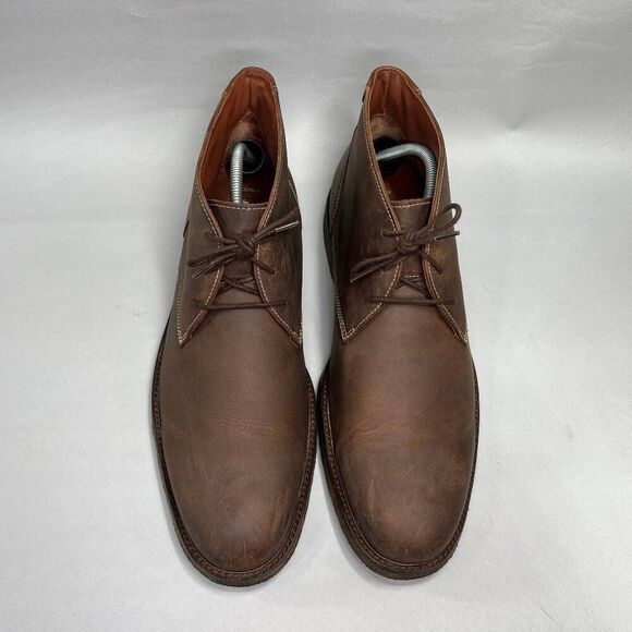 Johnston & Murphy Copeland Chukka Boots Men\'s‎ Size 15 Brown Leather Shoes main image 7